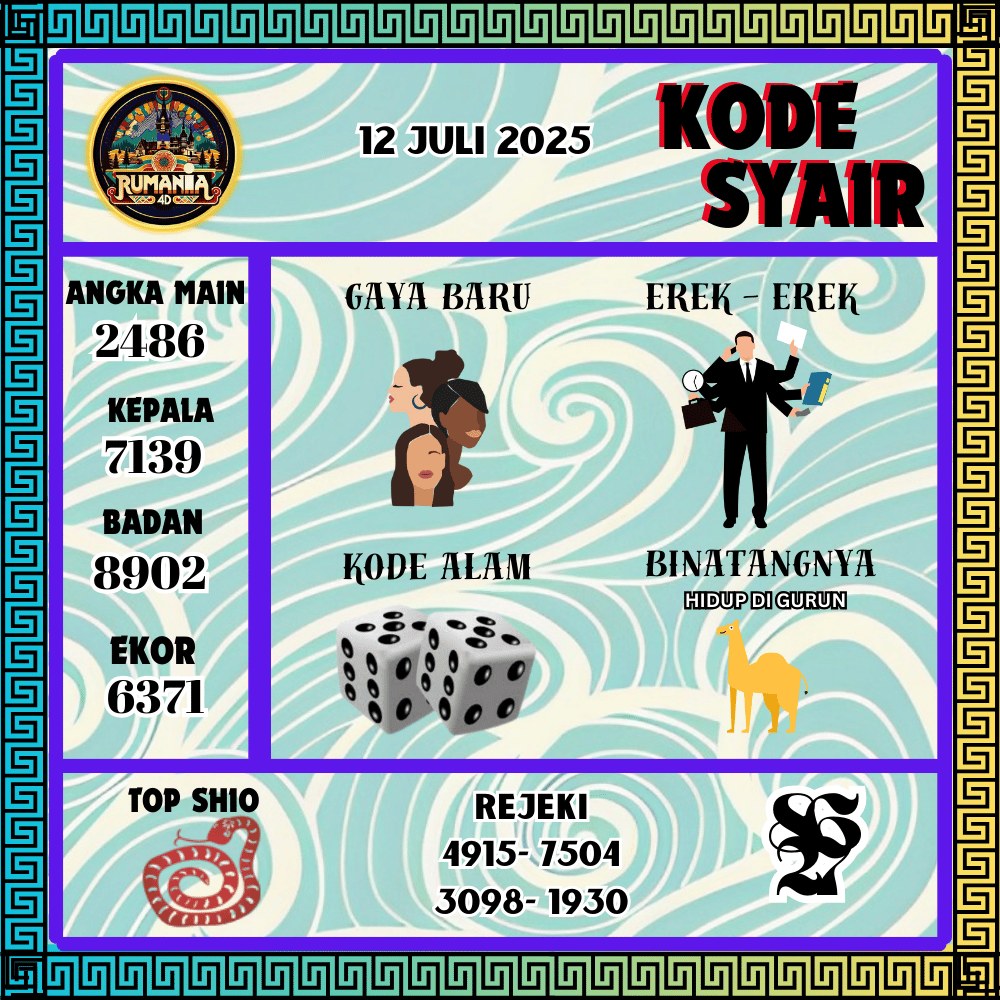 Kode Syair Rumania4D Pools - Juli Pools 