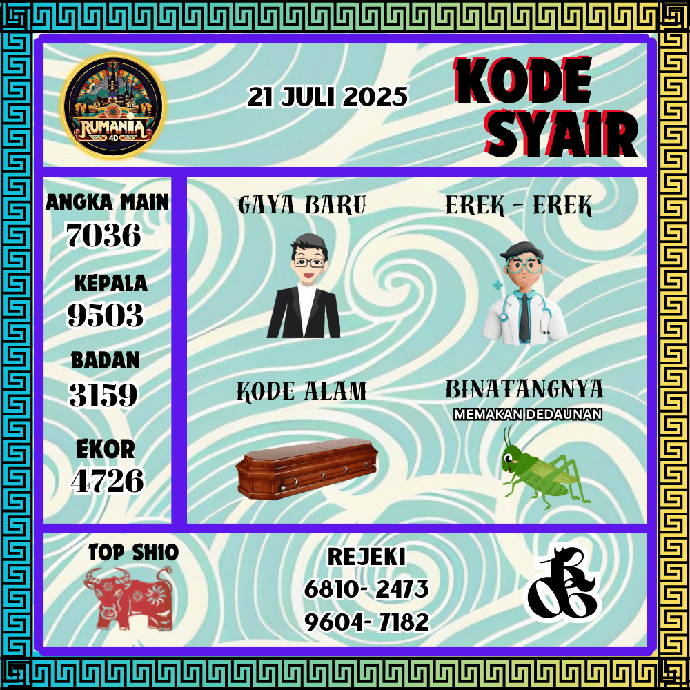 Kode Syair Rumania4D Pools - Juli Pools 