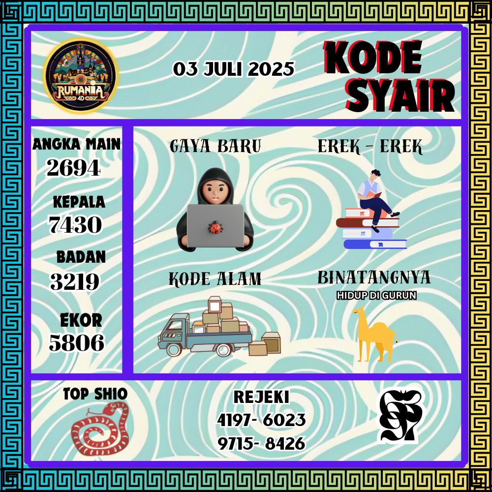 Kode Syair Rumania4D Pools - Juli Pools 