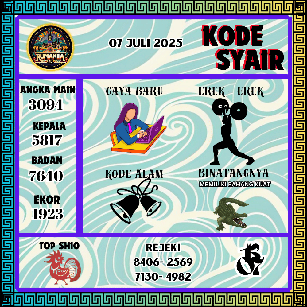 Kode Syair Rumania4D Pools - Juli Pools 