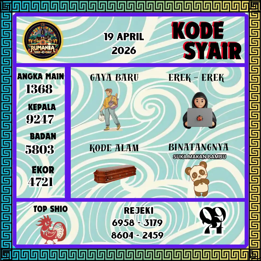 Kode Syair Rumania4D  Pools - April 2026
