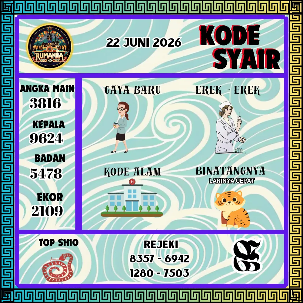Kode Syair Rumania4d Pools - Juni 2026