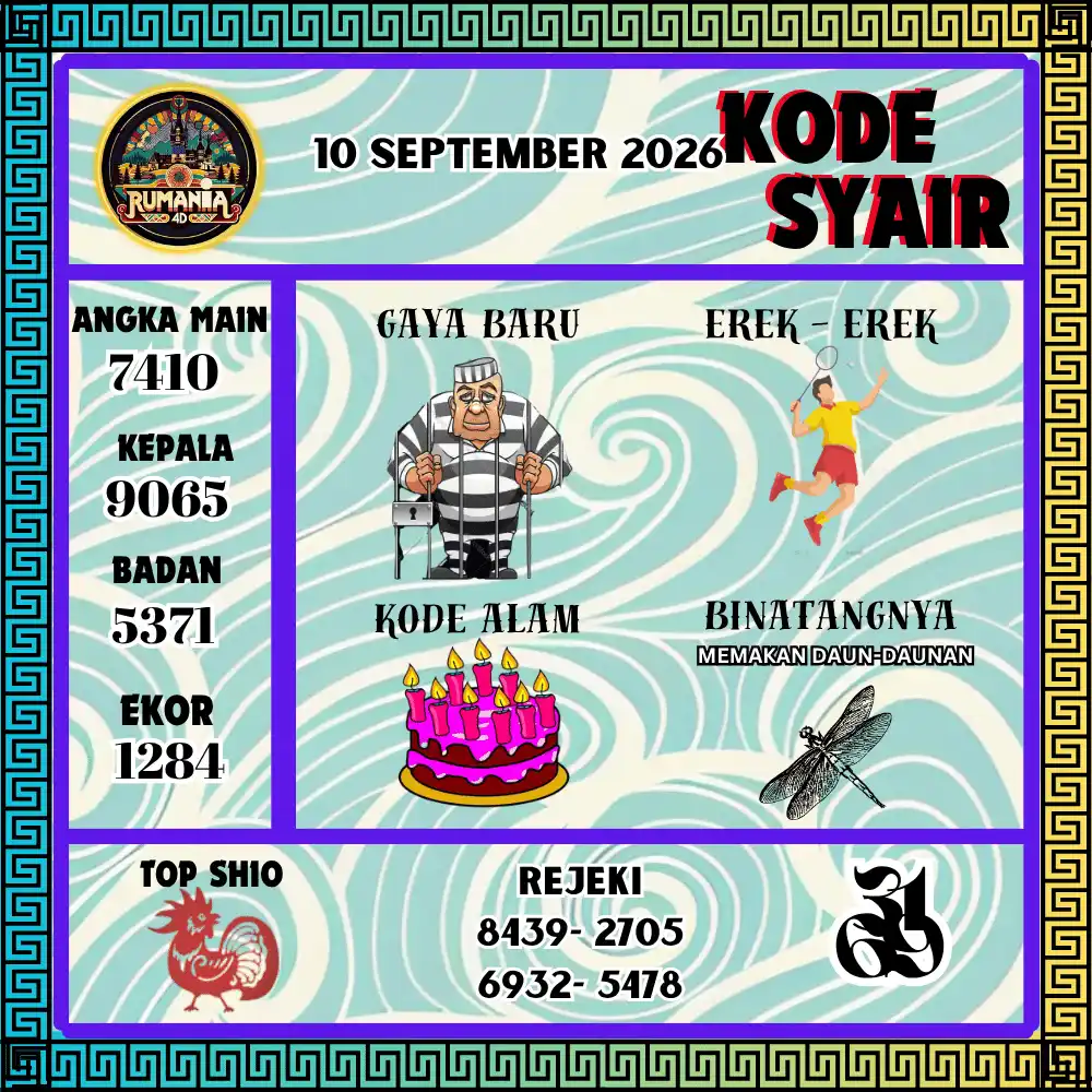 Kode Syair Rumania4D  Pools - September 2026
