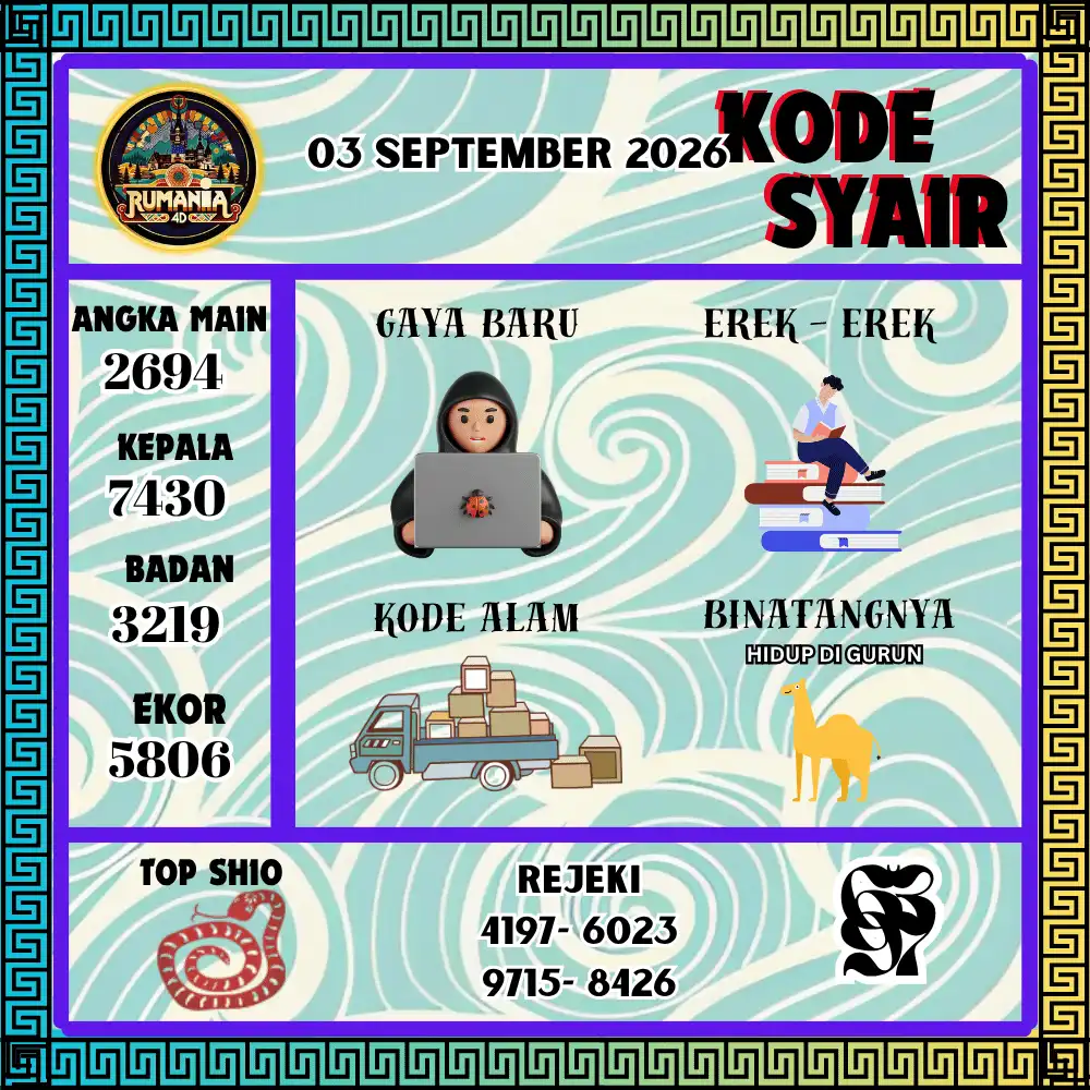 Kode Syair Rumania4D  Pools - September 2026
