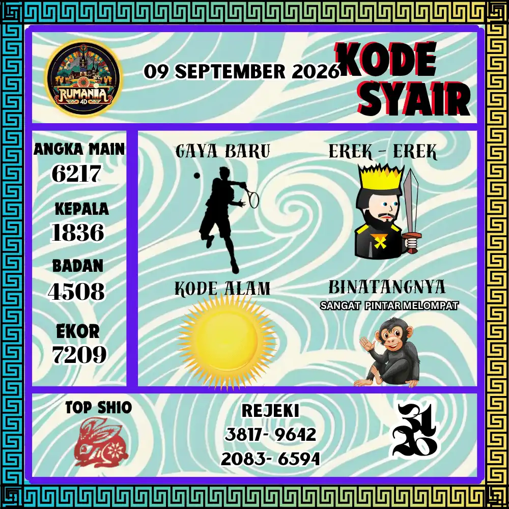 Kode Syair Rumania4D  Pools - September 2026
