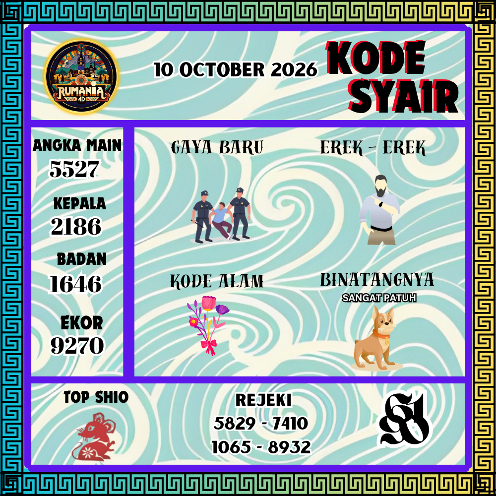 Kode Syair Vietnam45 Pools 10 Oktober 2026